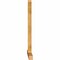 Ekena Millwork Portland Rough Sawn Timber Gable Bracket, Western Red Cedar, 108"W x 63"H x 4"D x 4"F, 14/12 Pitch GBW108X63X0404POR00RWR - alternate 5